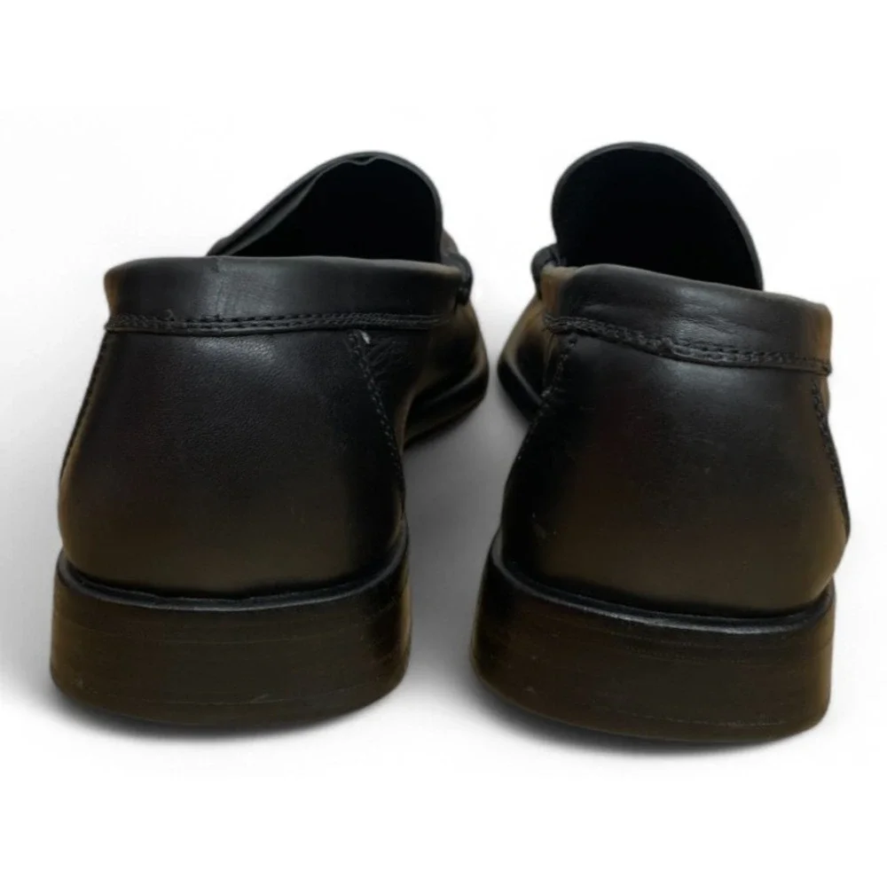 Vintage Gucci Horsebit Loafers Black 8 D